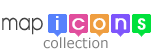 Map icon collections